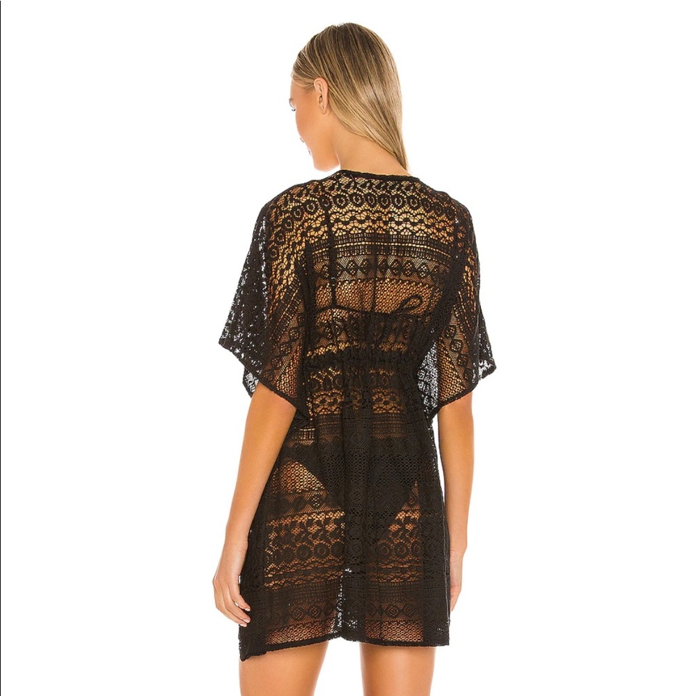 REVOLVE Leni Ruana Michael Stars Black Coverup - Picture 4 of 4